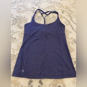 Athleta Blue Racerback Size Small Tank